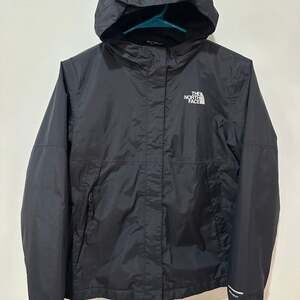 The North Face Big Girls’ Warm Antora Black Jacket - XL 14/16